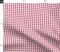 Red Geometric Gingham Picnic Diner Checkered Cottagecore French Country Farmhouse Medium Scale Custom Printed Fabric by Spoonflower Various Fabrics by the Yard or Fat Quarter